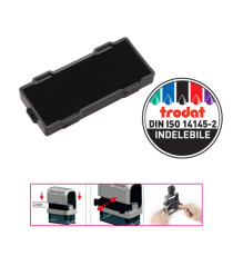 Tamponi 6/9511 - nero - Trodat - blister 3 pezzi Tamponi 6/9511 - nero - Trodat - blister 3 pezzi