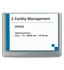Targa per porte/pareti Click Sign - 14,9 x 10,6 cm - Durable Targa per porte/pareti Click Sign - 14,9 x 10,6 cm - Durable