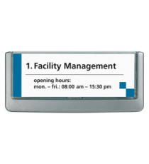 Targa per porte/pareti Click Sign - 14,9 x 5,3 cm - Durable Targa per porte/pareti Click Sign - 14,9 x 5,3 cm - Durable