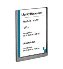 Targa per porte/pareti Click Sign - 21  x  29,7 cm (A4) - Durable