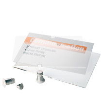 Targa per porte/pareti Crystal Sign - 10,5 x 10,5 cm - Durable Targa per porte/pareti Crystal Sign - 10,5 x 10,5 cm - Durable