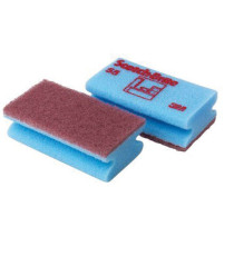 Spugne accoppiate - blu - Scotch-Brite - conf.10 pezzi Spugne accoppiate - blu - Scotch-Brite - conf.10 pezzi