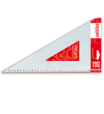 Squadra linea Profil - alluminio - 60gradi - 30cm - Arda