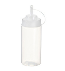 Squeeze bottle - per salse - 500 ml - trasparente - Leone Squeeze bottle - per salse - 500 ml - trasparente - Leone