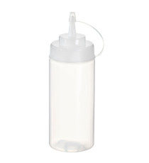 Squeeze bottle - per salse - 500 ml - trasparente - Leone Squeeze bottle - per salse - 500 ml - trasparente - Leone