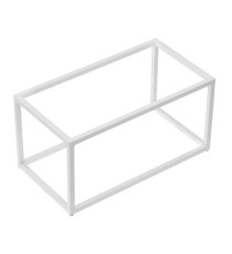 Stand buffet GN 1/3 - 32,5 x 17,6 x 16 cm - metallo -  bianco - Leone Stand buffet GN 1/3 - 32,5 x 17,6 x 16 cm - metallo -  bianco - Leone