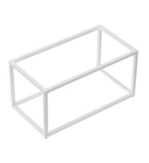 Stand buffet GN 1/3 - 32,5 x 17,6 x 16 cm - metallo -  bianco - Leone