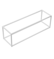 Stand buffet GN 2/4 - 53 x 16,5 x 16 cm - metallo - bianco - Leone Stand buffet GN 2/4 - 53 x 16,5 x 16 cm - metallo - bianco - Leone