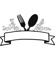 Stencil per vetri (tema cibo&bevande) - Securit - set 3 pezzi