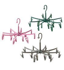 Stendibiancheria a giostra - 16 posti - colori assortiti - Perfetto Stendibiancheria a giostra - 16 posti - colori assortiti - Perfetto