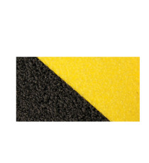 Striscia segnaletica - da terra - 61 x 15 cm - giallo/nero - Djois Striscia segnaletica - da terra - 61 x 15 cm - giallo/nero - Djois