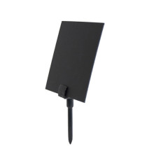 Supporti a spina per targhette - nero - Securit - set 20 pezzi