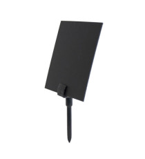 Supporti a spina per targhette - nero - Securit - set 20 pezzi