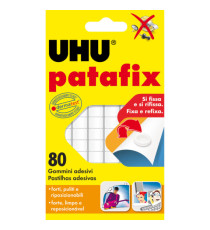Supporti in gomma adesiva UHU Patafix - bianco - UHU - conf. 80 pezzi