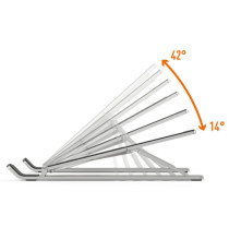 Supporto alza notebook Fold -  fino a 15' - Durable Supporto alza notebook Fold -  fino a 15' - Durable