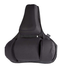 Supporto lombare ergonomico - 38x37x5 cm -  nero - Fellowes Supporto lombare ergonomico - 38x37x5 cm -  nero - Fellowes