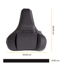 Supporto lombare ergonomico - 38x37x5 cm -  nero - Fellowes Supporto lombare ergonomico - 38x37x5 cm -  nero - Fellowes