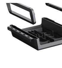 Supporto monitor Breyta - pieghevole - 8,2 x 35,4 x 30,4 cm - nero - Fellowes Supporto monitor Breyta - pieghevole - 8,2 x 35,4 x 30,4 cm - nero - Fellowes
