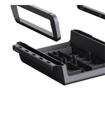 Supporto monitor Breyta - pieghevole - 8,2 x 35,4 x 30,4 cm - nero - Fellowes Supporto monitor Breyta - pieghevole - 8,2 x 35,4 x 30,4 cm - nero - Fellowes