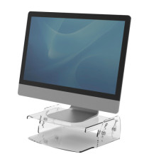 Supporto monitor regolabile Clarity - 35x25,6x7-13cm - Fellowes Supporto monitor regolabile Clarity - 35x25,6x7-13cm - Fellowes