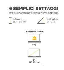 Supporto notebook Office Suites - Fellowes Supporto notebook Office Suites - Fellowes