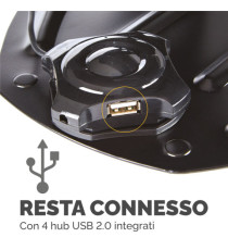 Supporto notebook Professional Series - hub USB - leggio - Fellowes Supporto notebook Professional Series - hub USB - leggio - Fellowes