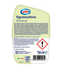 Sgrassatore professional - limone - 750 ml - Amacasa