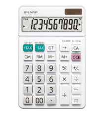 Sharp - Calcolatrice da tavolo - EL331WB Sharp - Calcolatrice da tavolo - EL331WB
