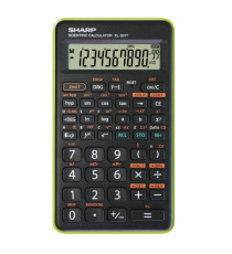 Sharp - Calcolatrice scientifica - verde - EL 501TBGR Sharp - Calcolatrice scientifica - verde - EL 501TBGR
