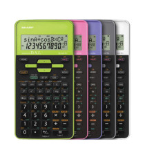 Sharp - Calcolatrice scientifica - Verde - EL531THBGR Sharp - Calcolatrice scientifica - Verde - EL531THBGR