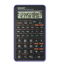 Sharp - Calcolatrice scientifica - Viola - EL 501TBVL