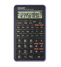 Sharp - Calcolatrice scientifica - Viola - EL 501TBVL