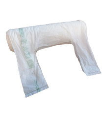 Shoppers Maxi - 30x60 cm - mater-bi - bianco - rotolo 100 pezzi Shoppers Maxi - 30x60 cm - mater-bi - bianco - rotolo 100 pezzi