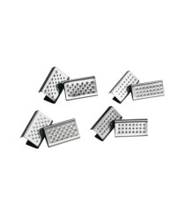 Sigilli 13-la per regge in plastica - larghezza 13 mm - Romeo Maestri - conf. 2500 pezzi Sigilli 13-la per regge in plastica - larghezza 13 mm - Romeo Maestri - conf. 2500 pezzi