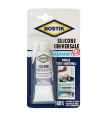 Silicone Universale - 60 ml - trasparente - Bostik Silicone Universale - 60 ml - trasparente - Bostik