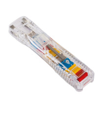 Sparamolle SuperClip - 25 mollette incluse - misure assortite - colori assortiti - Lebez