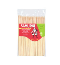 Spiedi delux - in bambù - 15 cm - Samurai Party - conf. 300 pezzi Spiedi delux - in bambù - 15 cm - Samurai Party - conf. 300 pezzi