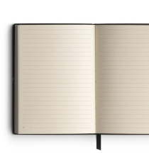 Taccuino Evo Ciak - 15 x 21 cm - fogli a righe - copertina nero - In Tempo Taccuino Evo Ciak - 15 x 21 cm - fogli a righe - copertina nero - In Tempo