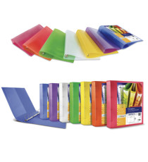 Raccoglitore personalizzabile Myto TI - 4 anelli a D 30 mm - dorso 4 cm - 22x30 cm - colori assortiti - Sei Rota Raccoglitore personalizzabile Myto TI - 4 anelli a D 30 mm - dorso 4 cm - 22x30 cm - colori assortiti - Sei Rota