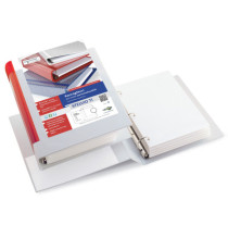 Raccoglitore personalizzabile Stelvio TI - 3 anelli a D 30 mm - dorso 4 cm - 15 x 21 cm - bianco - Sei Rota Raccoglitore personalizzabile Stelvio TI - 3 anelli a D 30 mm - dorso 4 cm - 15 x 21 cm - bianco - Sei Rota