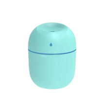 Umidificatore QL-H001 turchese mini diffusore di aromi, essenze, oli-mini ultra silenzioso,luce notturna, con cavo usb Umidificatore QL-H001 turchese mini diffusore di aromi, essenze, oli-mini ultra silenzioso,luce notturna, con cavo usb