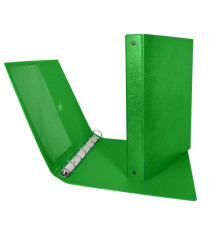 Raccoglitore Stelvio - 4 anelli a R 25 mm - dorso 3 cm - 22 x 30 cm - verde - Sei Rota Raccoglitore Stelvio - 4 anelli a R 25 mm - dorso 3 cm - 22 x 30 cm - verde - Sei Rota