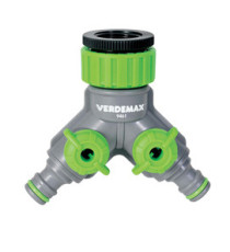 Raccordo rubinetto - 2 uscite regolabili - Verdemax Raccordo rubinetto - 2 uscite regolabili - Verdemax