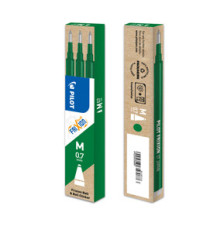 Refill a sfera Frixionball - punta 0,7mm - verde - Pilot - conf. 3 pezzi Refill a sfera Frixionball - punta 0,7mm - verde - Pilot - conf. 3 pezzi