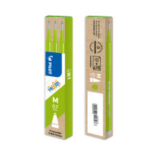 Refill a sfera Frixionball - punta 0,7mm - verde lime - Pilot - conf. 3 pezzi Refill a sfera Frixionball - punta 0,7mm - verde lime - Pilot - conf. 3 pezzi