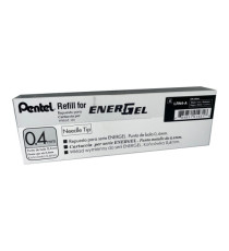 Refill Energel X LRN4 - punta 0,4 mm - nero - Pentel Refill Energel X LRN4 - punta 0,4 mm - nero - Pentel
