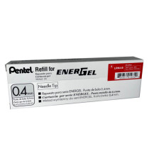 Refill Energel X LRN4 - punta 0,4 mm - rosso - Pentel