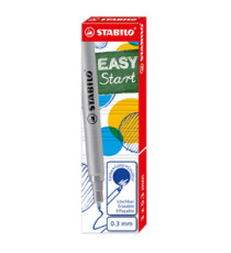 Refill per penna sferografica ergonomica Easyoriginal - punta fine - blu - Stabilo - scatola  3 pezzi Refill per penna sferografica ergonomica Easyoriginal - punta fine - blu - Stabilo - scatola  3 pezzi