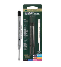 Refill per sfera Parker  - punta media - blu - Monteverde - conf. 2 pezzi