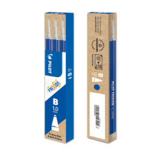 Refill sfera frixionball clicker - punta 1,0 mm - blu - Pilot - conf. 3 pezzi